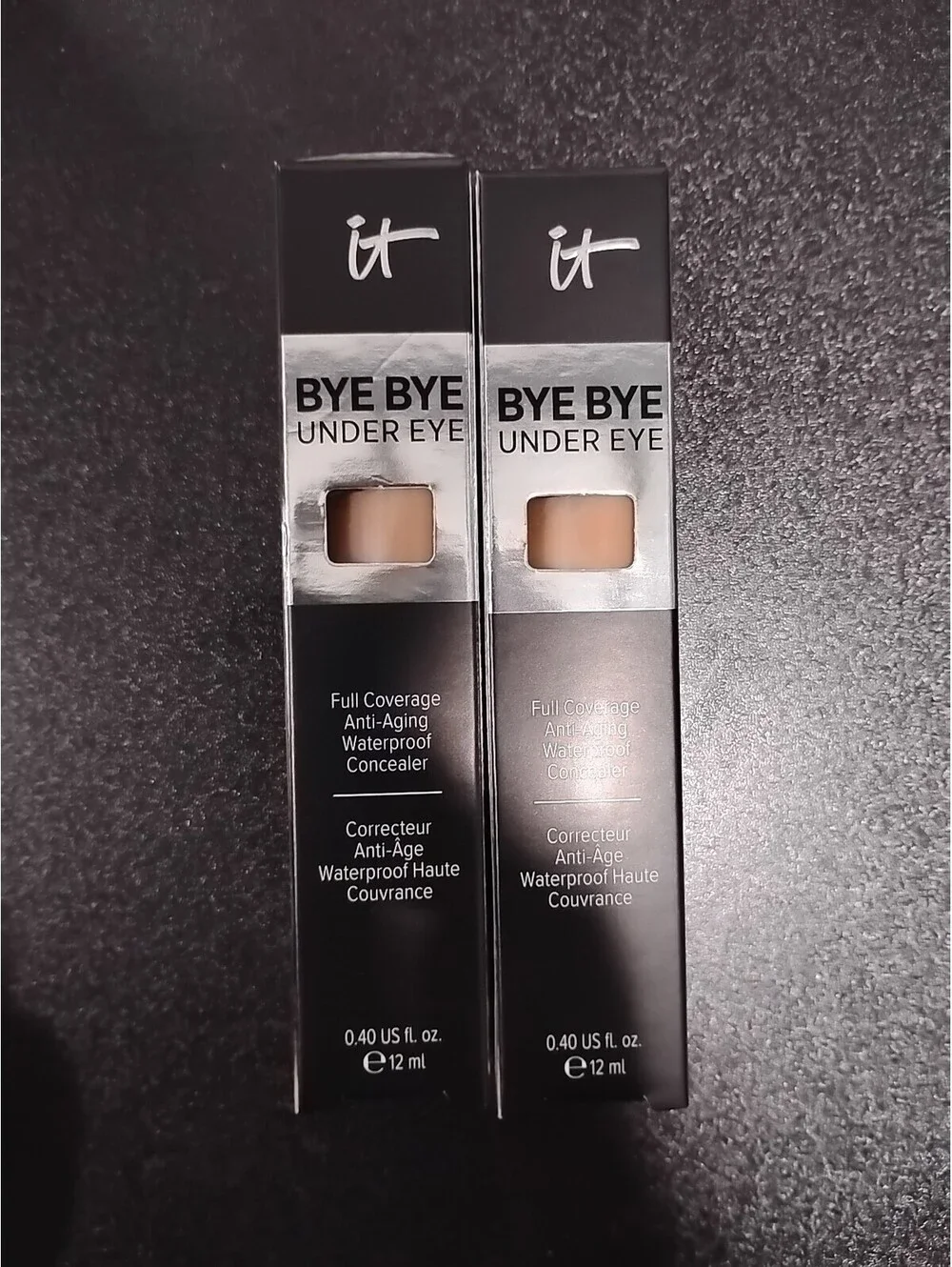 2 Pack IT Cosmetics Bye Bye Under - Full Sized - 35.5 Rich W